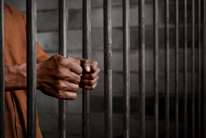 Man in prison